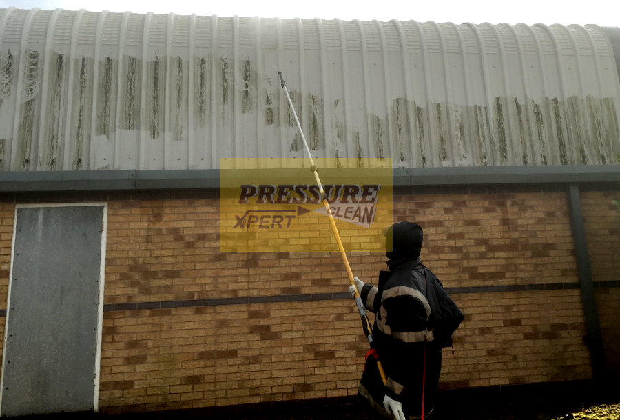  cladding and facade cleaning ,  pressure cleaning